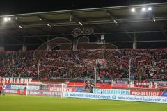 3. Liga - FC Ingolstadt 04 - 1860 München - Fans Fahnen Kurve Jubel Banner