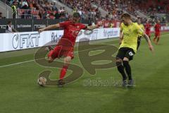 Im Bild: Stefan Kutschke (#30 FC Ingolstadt) und Lion Schweers (#26 Würzburger Kickers)

Fussball - 3. Bundesliga - Ingolstadt - Saison 2019/2020 - FC Ingolstadt 04 - Würzburger Kickers - 02.08.2019 -  Foto: Ralf Lüger/rsp-sport.de