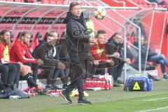 3. Fußball-Liga - Saison 2019/2020 - FC Ingolstadt 04 -  Preußen Münster - Chef-Trainer Jeff Saibene (FCI) - Foto: Meyer Jürgen