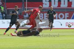 3. Fußball-Liga - Saison 2019/2020 - FC Ingolstadt 04 - Hallescher FC - Stefan Kutschke (#30,FCI)  - Foto: Meyer Jürgen