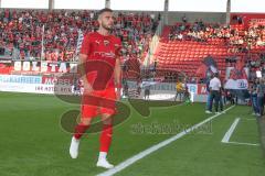 3. Fußball-Liga - Saison 2019/2020 - FC Ingolstadt 04 - Hansa Rostock - Fatih Kaya (#9,FCI)  nach dem warm machen - Foto: Meyer Jürgen