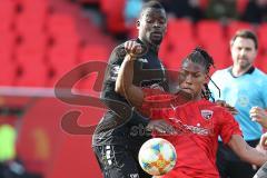 3. Fußball-Liga - Saison 2019/2020 - FC Ingolstadt 04 - KFC Uerdingen - Ganiggia Ginola Elva (#14,FCI)  - Foto: Meyer Jürgen