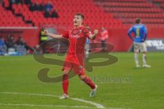 3. Liga - FC Ingolstadt 04 - Carl Zeiss Jena - Tor Jubel Dennis Eckert Ayensa (7, FCI)