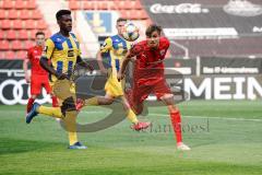 3. Liga - FC Ingolstadt 04 - Eintracht Braunschweig - Filip Bilbija (35, FCI) Kopfball