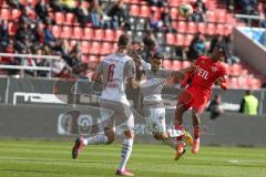 3. Fußball-Liga - Saison 2019/2020 - FC Ingolstadt 04 - Victoria Köln - Robin Krausse (#23,FCI)  - Foto: Meyer Jürgen