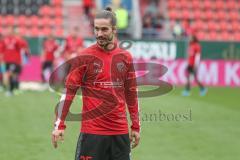 3. Fußball-Liga - Saison 2019/2020 - FC Ingolstadt 04 - Chemnitzer FC - Jonatan Kotzke (#25,FCI) beim warm machen - Foto: Meyer Jürgen