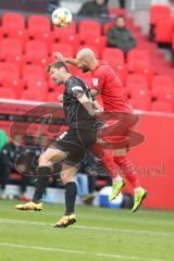 3. Fußball-Liga - Saison 2019/2020 - FC Ingolstadt 04 - FSV Zwickau - Nico Antonitsch (#5,FCI)  - Ronny König (#15 Zwickau) - Foto: Meyer Jürgen