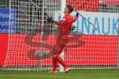 3. Fußball-Liga - Saison 2019/2020 - FC Ingolstadt 04 - Carl Zeiss Jena - Der 3:0 Führungstreffer durch Dennis Eckert Ayensa (#7,FCI)  - Stefan Kutschke (#30,FCI)  - jubel - Foto: Meyer Jürgen