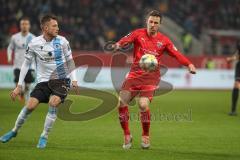 3. Liga - FC Ingolstadt 04 - 1860 München - Willsch Marius (25, München) Marcel Gaus (19, FCI)