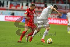 3. Liga - Fußball - FC Ingolstadt 04 - SpVgg Unterhaching - Marcel Gaus (19, FCI) Hufnagel Lucas (10, SpVgg)