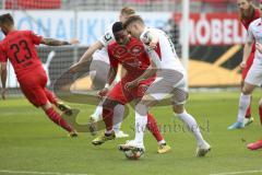 Im Bild: Frederic Ananou (#2 FC Ingolstadt)

Fussball - 3. Bundesliga - Ingolstadt - Saison 2019/2020 - FC Ingolstadt 04 - M1. FC Kaiserlautern - 01.02.2020 -  Foto: Ralf Lüger