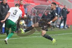 3. Fußball-Liga - Saison 2019/2020 - FC Ingolstadt 04 -  Preußen Münster - Fatih Kaya (#9,FCI)  -  Foto: Meyer Jürgen