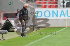 3. Liga - FC Ingolstadt 04 - SG Sonnenhof Großaspach - Cheftrainer Hans-Jürgen Boysen (SG)