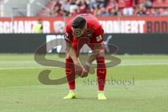 Im Bild: Maximilian Wolfram (#8 FCI) ist erschöpft

Fussball - 3. Bundesliga - Ingolstadt - Saison 2019/2020 - FC Ingolstadt 04 - MSV Duisburg - 27.07.2019 -  Foto: Ralf Lüger/rsp-sport.de