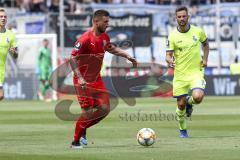 Im Bild: Robin Krauße (#23 FCI) und Albutat Tim (#14 MSV Duisburg)

Fussball - 3. Bundesliga - Ingolstadt - Saison 2019/2020 - FC Ingolstadt 04 - MSV Duisburg - 27.07.2019 -  Foto: Ralf Lüger/rsp-sport.de