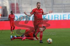 3. Liga - FC Ingolstadt 04 - KFC Uerdingen 05 - Stefan Kutschke (30, FCI) Foul Rodriguez Roberto (KFC 11) Maximilian Beister (10, FCI)