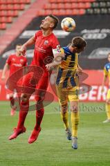 3. Liga - FC Ingolstadt 04 - Eintracht Braunschweig - Stefan Kutschke (30, FCI) Lasse Schlüter (3 Braunschweig)