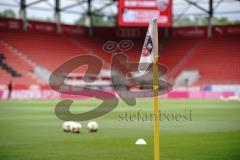 3. Liga - FC Ingolstadt 04 - FC Bayern Amateure - leeres Stadtion vor Spielbeginn Corona