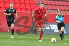 3. Fußball-Liga - Saison 2019/2020 - FC Ingolstadt 04 - FSV Zwickau - Maximilian Thalhammer (#6,FCI) - Foto: Meyer Jürgen