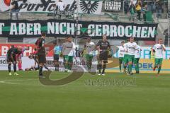 3. Fußball-Liga - Saison 2019/2020 - FC Ingolstadt 04 -  Preußen Münster - Der 0:2 Führungstreffer - Maximilian Thalhammer (#6,FCI) - Tobias Schröck (#21,FCI)  -   - Foto: Meyer Jürgen