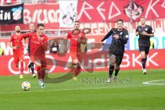 3. Liga - Fußball - FC Ingolstadt 04 - FSV Zwickau - links Sturm nach vorne, Dennis Eckert Ayensa (7, FCI)