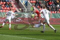 3. Fußball-Liga - Saison 2019/2020 - FC Ingolstadt 04 - 1.FC Kaiserslautern - Thomas Keller (#27,FCI)  - Foto: Meyer Jürgen