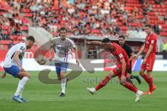 3. Liga - Fußball - FC Ingolstadt 04 - Hansa Rostock - Schuß Fatih Kaya (9, FCI) rechts