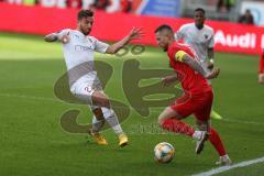 3. Fußball-Liga - Saison 2019/2020 - FC Ingolstadt 04 - Victoria Köln - Robin Krausse (#23,FCI)  - Foto: Meyer Jürgen