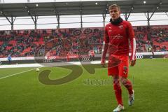 3. Fußball-Liga - Saison 2019/2020 - FC Ingolstadt 04 - Carl Zeiss Jena - Dennis Eckert Ayensa (#7,FCI) nach dem warm machen - Foto: Meyer Jürgen