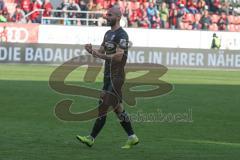 3. Fußball-Liga - Saison 2019/2020 - FC Ingolstadt 04 -  Preußen Münster - Nico Antonitsch (#5,FCI)  nach dem Spiel  - Foto: Meyer Jürgen