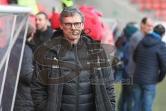 3. Fußball-Liga - Saison 2019/2020 - FC Ingolstadt 04 - 1.FC Kaiserslautern - Sportdirektor Michael Henke (FCI)  -  Foto: Meyer Jürgen