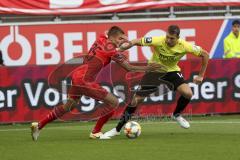 Im Bild: Filip Bilbija (#35 FC Ingolstadt) und Hendrik Hansen (#14 Würzburger Kickers)

Fussball - 3. Bundesliga - Ingolstadt - Saison 2019/2020 - FC Ingolstadt 04 - Würzburger Kickers - 02.08.2019 -  Foto: Ralf Lüger/rsp-sport.de