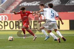 3. Liga - FC Ingolstadt 04 - 1. FC Magdeburg - Hawkins Jaren (20 FCI) Müller Tobias (5 Magdeburg)