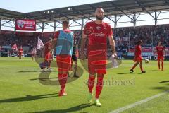 3. Fußball-Liga - Saison 2019/2020 - FC Ingolstadt 04 - Hallescher FC - Nico Antonitsch (#5,FCI)  - Foto: Meyer Jürgen