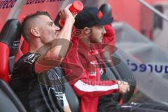 3. Fußball-Liga - Saison 2019/2020 - FC Ingolstadt 04 - Chemnitzer FC - Entäuschte Gesichter nach dem Spiel - Stefan Kutschke (#30,FCI) - Foto: Meyer Jürgen