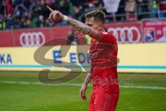 3. Liga - FC Ingolstadt 04 - Carl Zeiss Jena - Tor Jubel Dennis Eckert Ayensa (7, FCI)