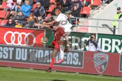 3. Fußball-Liga - Saison 2019/2020 - FC Ingolstadt 04 - Victoria Köln - Ganiggia Ginola Elva (#14,FCI)  - Foto: Meyer Jürgen