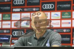 Im Bild: Torsten Lieberknecht (Trainer MSV Duisburg) auf der Pressekonferenz

Fussball - 3. Bundesliga - Ingolstadt - Saison 2019/2020 - FC Ingolstadt 04 - MSV Duisburg - 27.07.2019 -  Foto: Ralf Lüger/rsp-sport.de