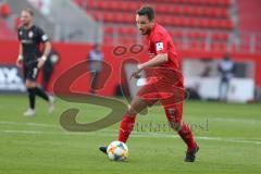 3. Fußball-Liga - Saison 2019/2020 - FC Ingolstadt 04 - FSV Zwickau - Peter Kurzweg (#16,FCI)  - Foto: Meyer Jürgen