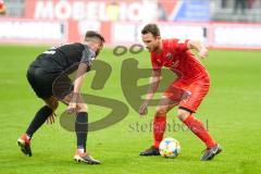 3. Liga - Fußball - FC Ingolstadt 04 - FSV Zwickau - rechts Peter Kurzweg (16, FCI)