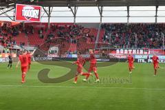3. Fußball-Liga - Saison 2019/2020 - FC Ingolstadt 04 - FSV Zwickau - Beister Maximilian (#10,FCI) mit dem 4:2 Führungstreffer - jubel - Foto: Meyer Jürgen
