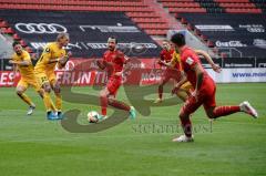 3. Liga - FC Ingolstadt 04 - SG Sonnenhof Großaspach - Kai Gehring (25 SG) Peter Kurzweg (16, FCI)