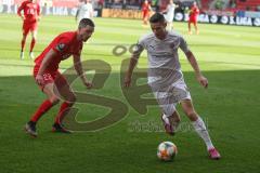 3. Fußball-Liga - Saison 2019/2020 - FC Ingolstadt 04 - Victoria Köln - Maximilian Thalhammer (#6,FCI) - Foto: Meyer Jürgen