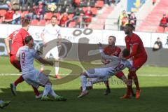 3. Fußball-Liga - Saison 2019/2020 - FC Ingolstadt 04 - Victoria Köln - Marcel Gaus (#19,FCI)  - Foto: Meyer Jürgen