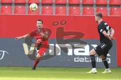 3. Fußball-Liga - Saison 2019/2020 - FC Ingolstadt 04 - KFC Uerdingen - Peter Kurzweg (#16,FCI)  - Foto: Meyer Jürgen