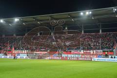 3. Liga - FC Ingolstadt 04 - 1860 München - Fankurve Banner Fahnen Schals