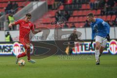 3. Liga - FC Ingolstadt 04 - Carl Zeiss Jena - Dennis Eckert Ayensa (7, FCI) Manuel Maranda (30 Jena)