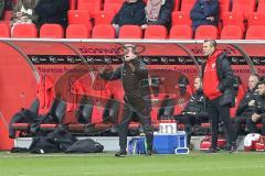 3. Fußball-Liga - Saison 2019/2020 - FC Ingolstadt 04 - FSV Zwickau - Chef-Trainer Jeff Saibene (FCI) - Foto: Meyer Jürgen