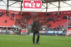 3. Fußball-Liga - Saison 2019/2020 - FC Ingolstadt 04 - FSV Zwickau - Sportdirektor Michael Henke (FCI)  - Foto: Meyer Jürgen