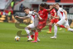 3. Fußball-Liga - Saison 2019/2020 - FC Ingolstadt 04 - 1.FC Kaiserslautern - Ganiggia Ginola Elva (#14,FCI)  - Foto: Meyer Jürgen